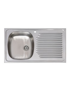FREGADERO INOX 1SED PRÁCTIC S/ARES 80X51