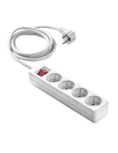 BASE 4 TOMAS TT C/INT.CABLE 5 M. BLANCO