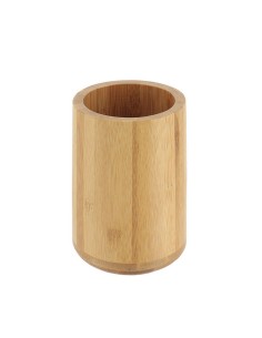 SERIE BAÑO BAMBU. VASO REDONDO