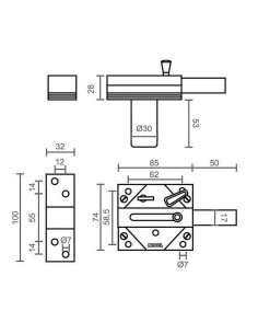 CERROJO SEGURIDAD SOBREPO. CRR01 LTD 2