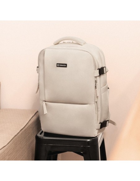 MOCHILA VIAJE EXPLORER BACKPACK BEIGE