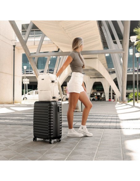 MOCHILA VIAJE EXPLORER BACKPACK BEIGE