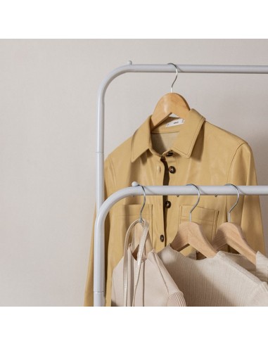 PERCHERO NEWLUX HANGY DUO 30 WHITE