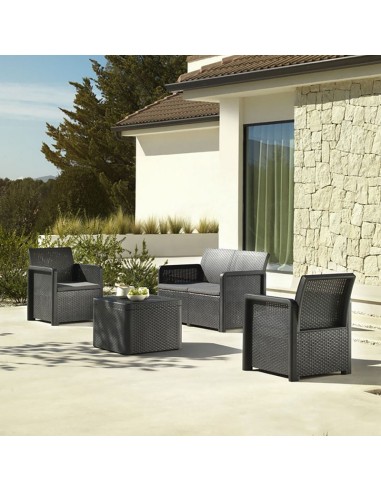 SET NASSAU STORAGE GRAFITO