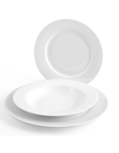 PLATO POSTRE NBC ALA BLANCO 20 CM.