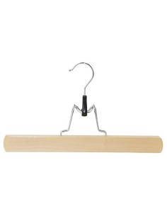 PERCHA MADERA PANTALONES 3 UN. HABITEX