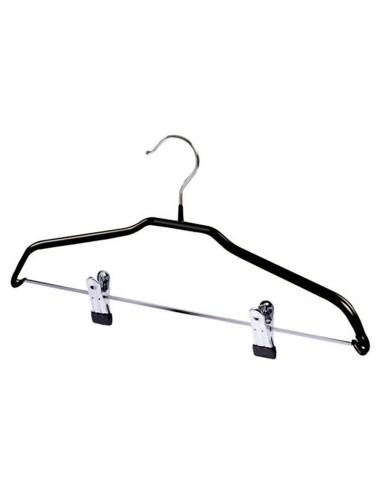 PERCHA METAL. REC. PVC. C/PINZAS HABITEX