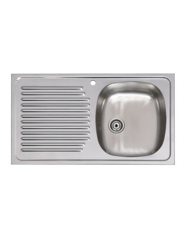 FREGADERO INOX 1SEI PRÁCTIC S/ARES 80X51