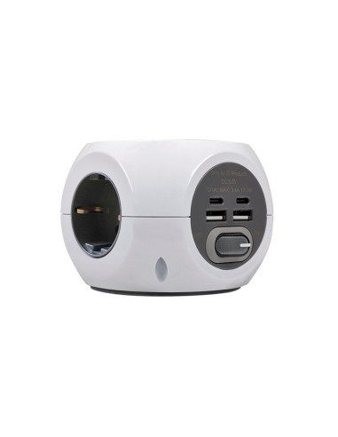 BASE MÚLTIPLE COMBIBALL 3 TOMAS + USB