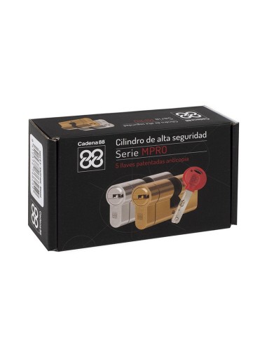 CILINDRO SEG. 33x33 mm. MPRO.NIQUEL. C88