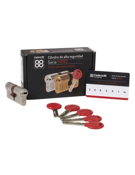 CILINDRO SEG. 31x40 mm. MPRO.NIQUEL. C88