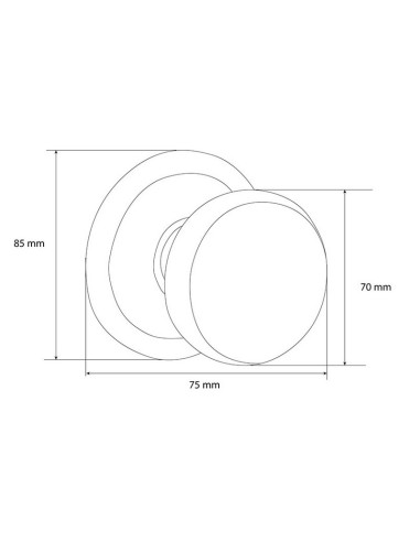 POMO. INOX. Ø 85 MM.