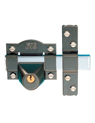 CERROJO 91-C. 80 MM. PINTADO. FAC