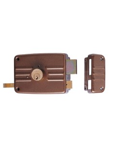 CERRADURA SOBREPONER MADERA 60 MM 2 PCS