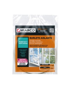 BURLETE ESPUMA 10MX12MM.BL