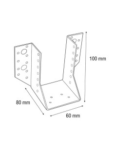 SOPORTE DE VIGA ABIERTO. ZN. 60x100.15 U 2