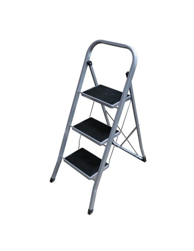 ESCALERA ACERO 3 PELDAÑOS HABITEX