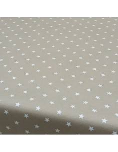 FUNDA MULETTON 130X43CM ESTRELLA BEIGE 2