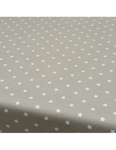 FUNDA MULETTON 130X43CM ESTRELLA BEIGE