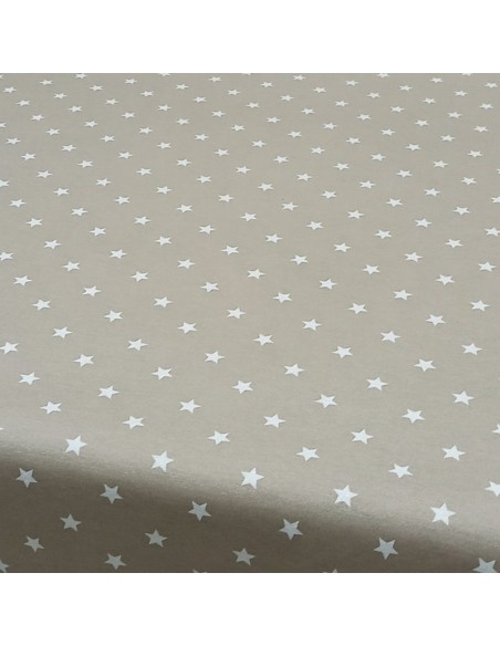 FUNDA MULETTON 130X43CM ESTRELLA BEIGE
