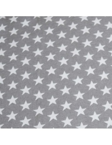 FUNDA MULETTON 136X48CM ESTRELLA GRIS