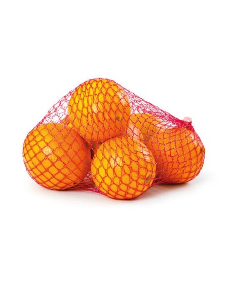 MALLA TUBULAR ENVASADO ROJA.25 M.