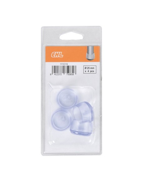 CONTERA EXTERIOR TRANSP. 4 UDS. Ø 25 MM.