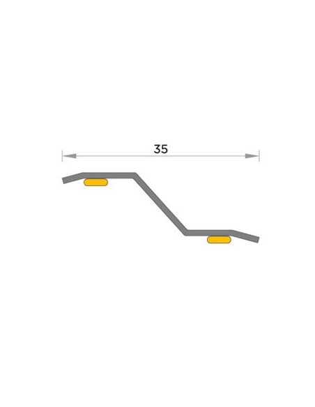 PLETINA CERAM.ADHES. 36 MM. LATONADA.EHL