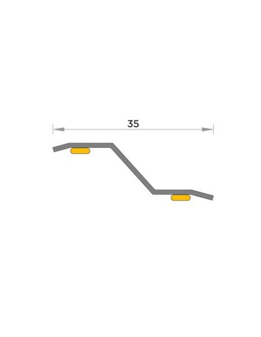 PLETINA CERAMICA ADHES. 83CM HAYA