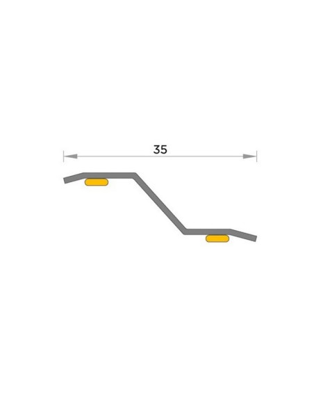 PLETINA CERAMICA ADHES. 83CM HAYA