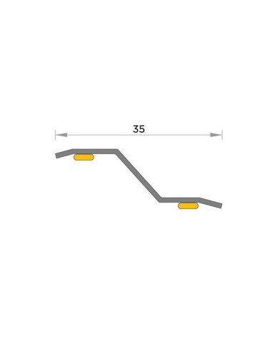 PLETINA CERAMICA ADHES. 83CM SAPELY