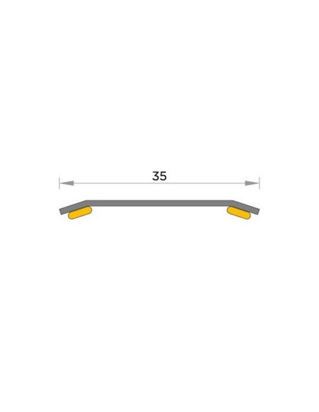 PLETINA MET. LATON. ADH. 350x830 MM. EHL