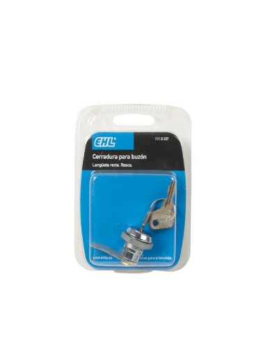 CERRADURA BUZÓN.  LENGUETA RECTA. EHL