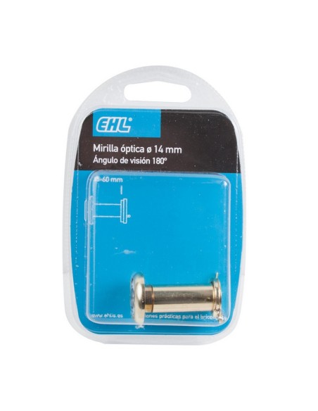 MIRILLA 180º 35-60 MM. LATÓN-  EHL