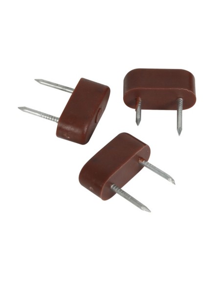 TOPE 2 PUNTAS PEQ. MARRON. 12 UNID EHL