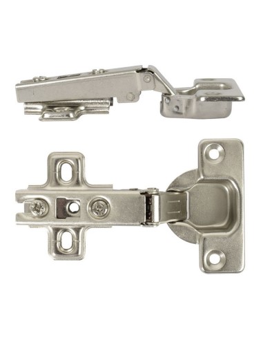 BISAGRA CAZOL.35MM.CLIP. RECTA. 2 U. EHL