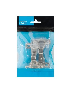 BISAGRA CAZOL.35MM.CLIP. RECTA. 2 U. EHL 2