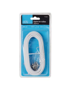 ESPIRAL VISILLOS PLASTIFICADO. 4M.  EHL 2