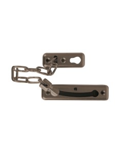 RETENEDOR DE PUERTA C/CADENA CUERO 2