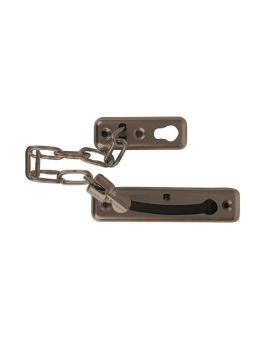 RETENEDOR DE PUERTA C/CADENA CUERO