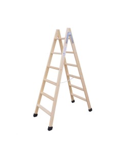 ESCALERA MADERA 8 PELDAÑOS, CON TACOS 2