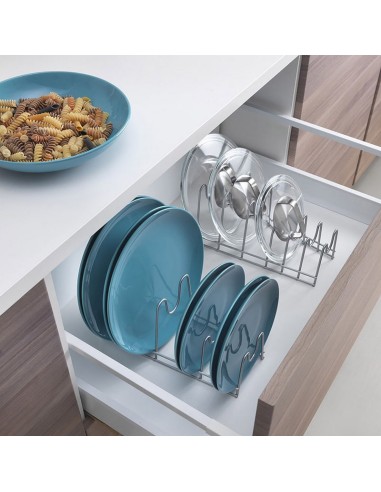 SOPORTE BANDEJAS Y TAPAS "LIDO" METALTEX