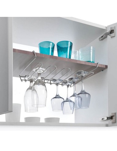 COLGADOR 12 COPAS "MY CRYSTAL" METALTEX