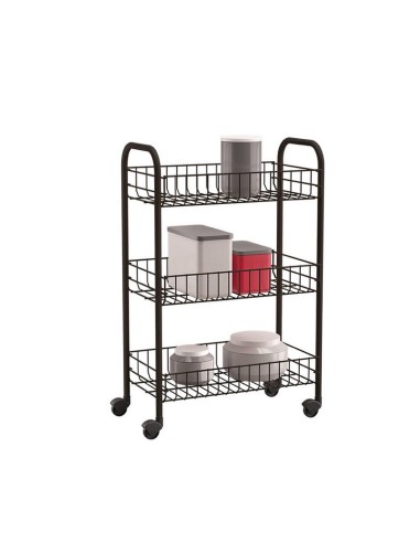 VERDULERO CON RUEDAS 3 ALTURAS SIENA