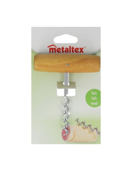 SACACORCHOS FORMA T METALTEX