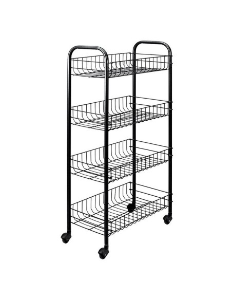 VERDULERO CON RUEDAS 4 ALTURAS PISA