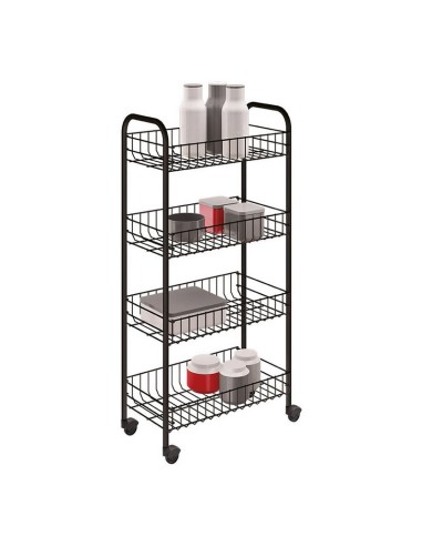 VERDULERO CON RUEDAS 4 ALTURAS PISA