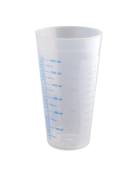 VASO GRADUADO PLASTICO 0,75 LT.