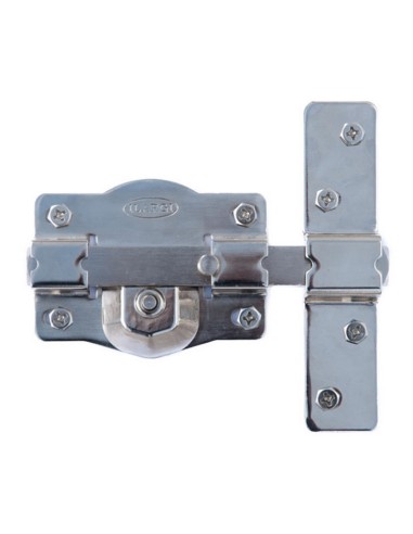 CERROJO 1202 BOTON 105MM NIQUELADO