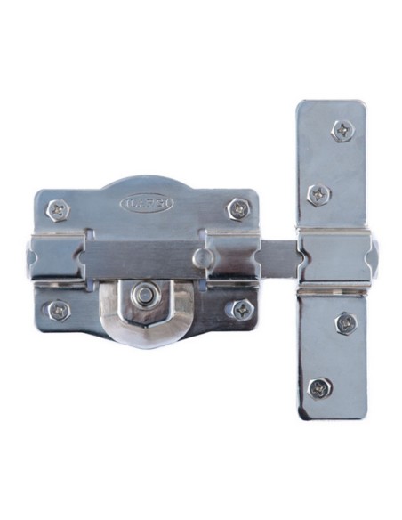 CERROJO 1202 BOTON 105MM NIQUELADO